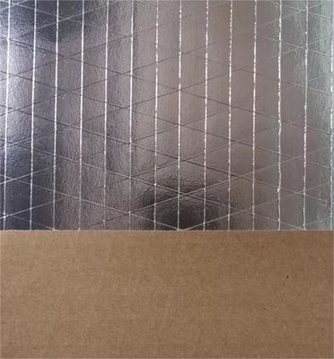 3방향 면포와 80gsm Kraft를 가진 7um 포일 면포 Kraft 직면