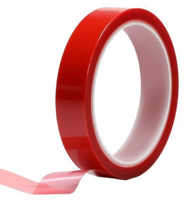 낮은 표면 에너지 애완 동물 영화 실리콘 접착 테이프 0.055mm 간격 10mm - 500mm 폭