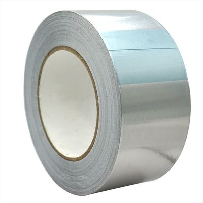HVAC 덕트 공사를 위한 50 / 75/100mm 폭 알루미늄 호일 접착 테이프