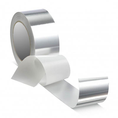 HVAC 덕트 공사를 위한 50 / 75/100mm 폭 알루미늄 호일 접착 테이프