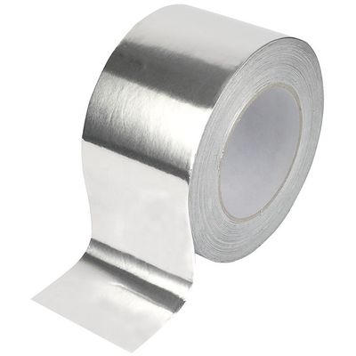 3% 신장 명반 포일 테이프 -20℃~80℃ 온도 편차 강철에 18N/25mm 접착