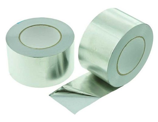 3% 신장 명반 포일 테이프 -20℃~80℃ 온도 편차 강철에 18N/25mm 접착