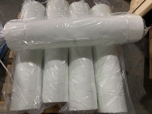 30m/50m 롤 길이 열에 저항하는 단열 유리 천 알루미늄 포일로 laminated 폭 1000mm 산업용 애플리케이션