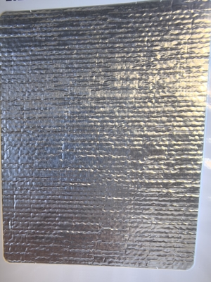 30m/50m 롤 길이 열에 저항하는 단열 유리 천 알루미늄 포일로 laminated 폭 1000mm 산업용 애플리케이션