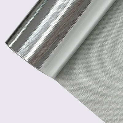 0.4mm 알루미늄 호일 유리 섬유 천 단열재