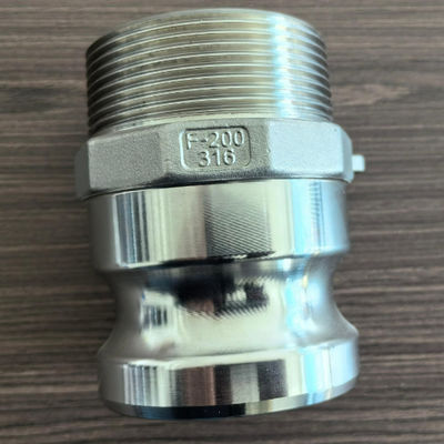 F형 스테인리스 스틸 캠록 커플링 정밀 투자 주조