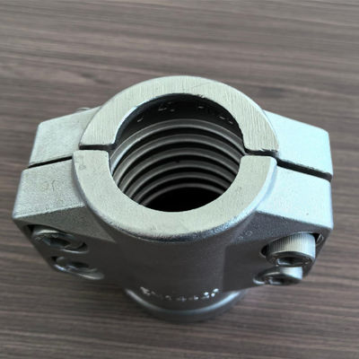 스톨 및 견과류가 있는 스테인리스 스틸의 튜브 픽팅용 안전 클램프