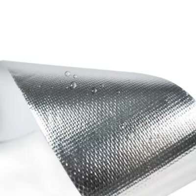 HVAC Aluminum Foil Glass Cloth Tape Flame Retardant Solvent Acrylic Adhesive