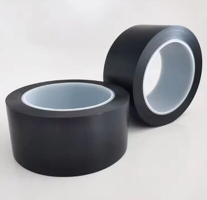 Black Self-fusing Rubber Splicing Tape 0.76mm Thickness