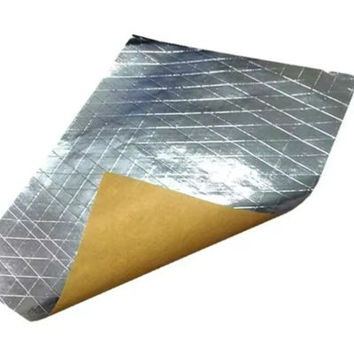 플레임 retardant FSK는 HVAC 도트 단열을 위해 7um 포일 두께와 60gsm Kraft 페이퍼를 직면